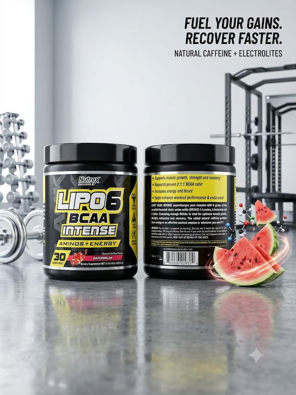 لیپو 6 بی سی ای ای اینتنس ناترکس – Nutrex Lipo 6 BCAA Intense
