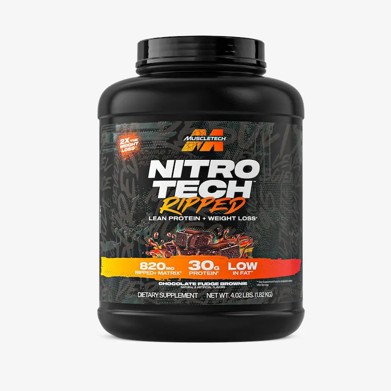 پروتئین وی نیتروتک ریپد ماسل تک MuscleTech Nitro-Tech Ripped
