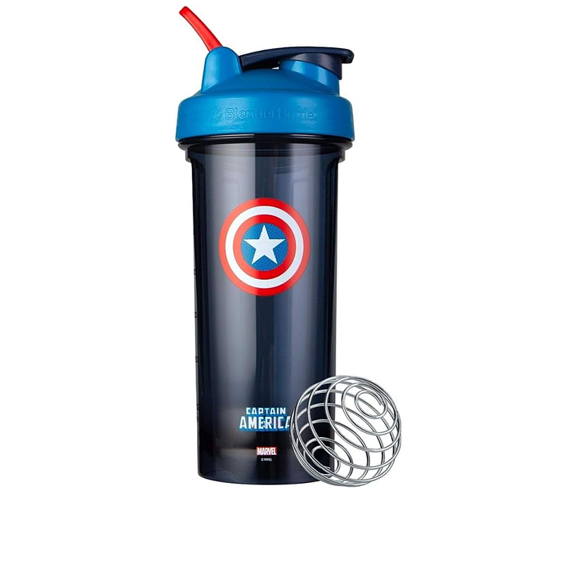 شیکر بلندر باتل سری مارول لیمیتد ادیشن BlenderBottle Marvel Shaker Bottle Pro Series Perfect for Protein Shakes and Pre Workout, 28-Ounce