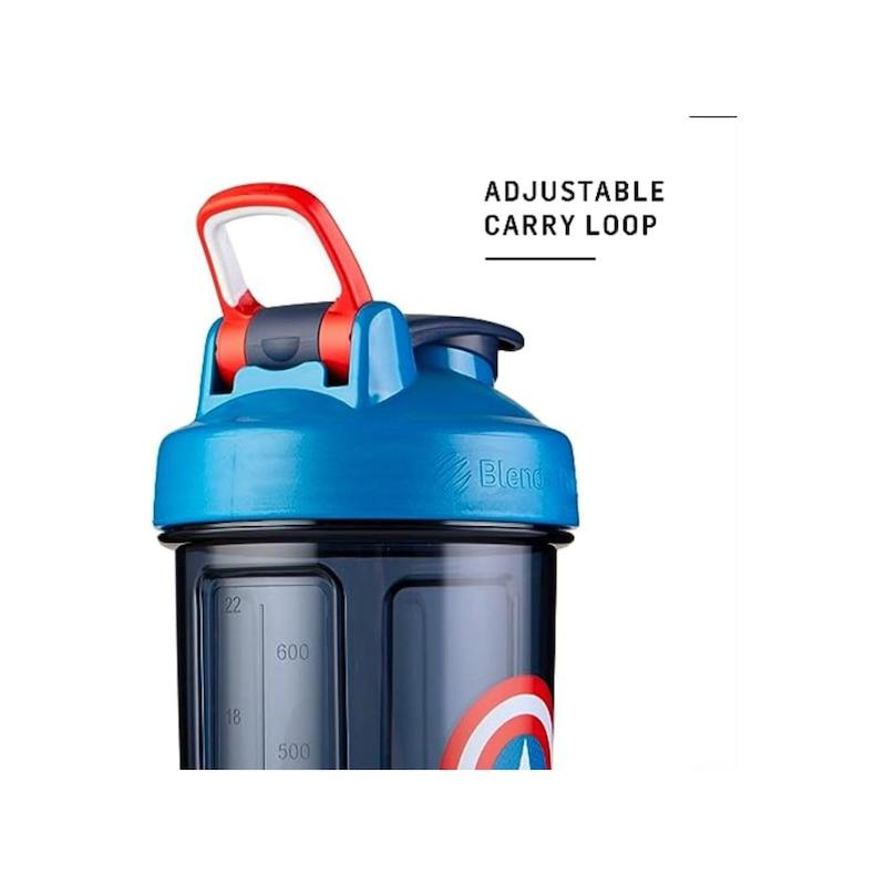 شیکر بلندر باتل سری مارول لیمیتد ادیشن BlenderBottle Marvel Shaker Bottle Pro Series Perfect for Protein Shakes and Pre Workout, 28-Ounce