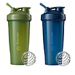 شیکر بلندر باتل پک دوتایی Blender Bottle Classic Loop Top Shaker Bottle, 28-Ounce 2-Pack, Moss/Moss and Navy/Navy 28oz