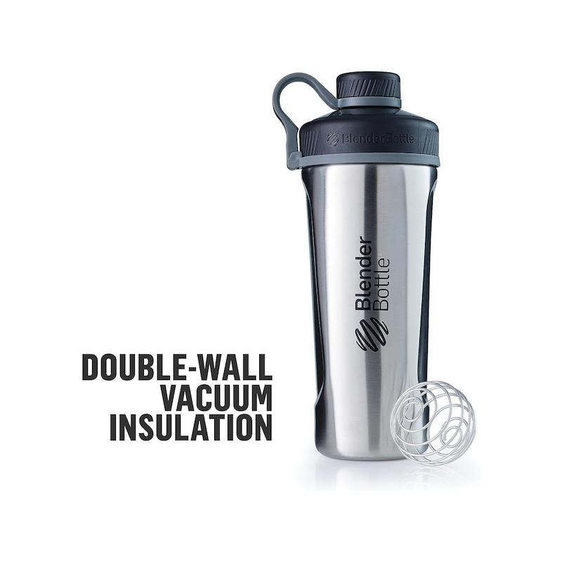 شیکر بلندر باتل BlenderBottle Stanless Radian Insulated Stainless Steel Shaker Bottle 26- Ounce