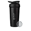 شیکر فلزی بلندر باتل BlenderBottle Strada Shaker Cup Insulated Stainless Steel Water Bottle with Wire Whisk, 24-Ounce