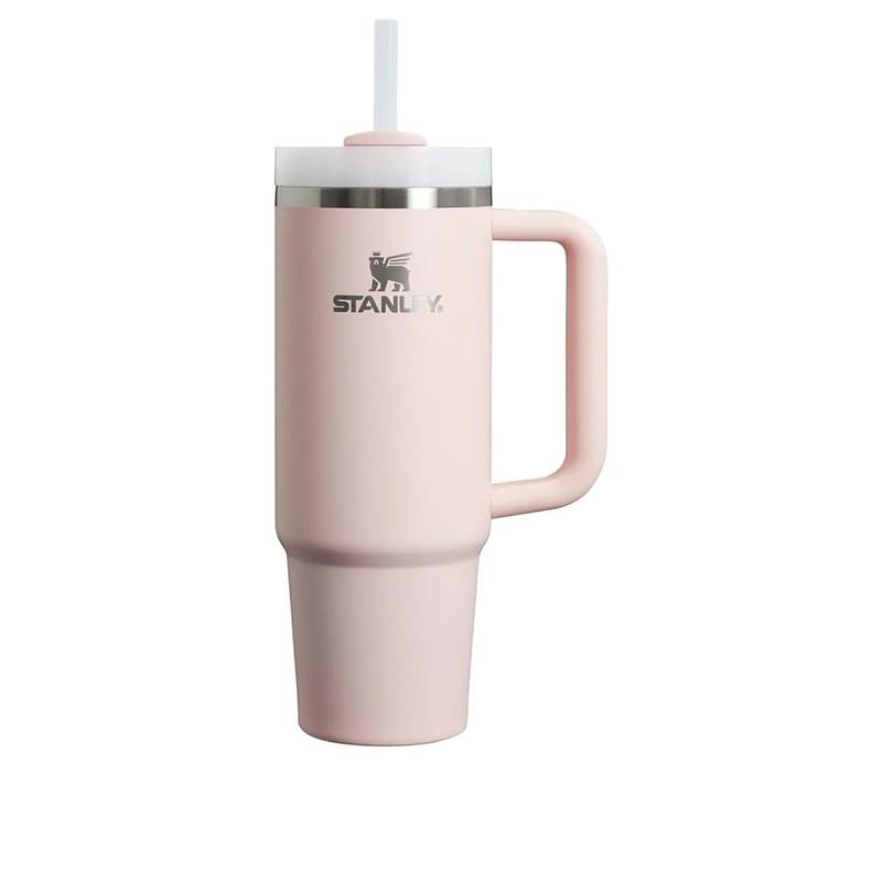 ماگ دسته دار استنلی مدل STANLEY Quencher H2.0 FlowState Stainless Steel Vacuum Insulated Tumbler with Lid and Straw for Water, Iced Tea or Coffee, 30 oz