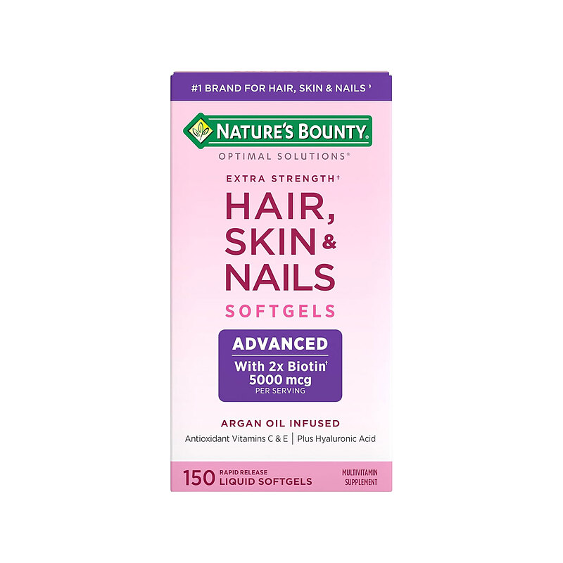 تقویت کننده پوست و مو و ناخن نیچرز بونتی Nature's Bounty Extra Strength Hair, Skin and Nails