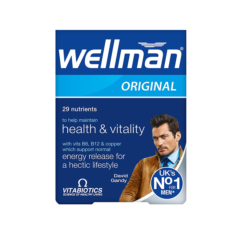 مولتی ویتامین ول من ویتابیوتیکس Vitabiotics Wellman