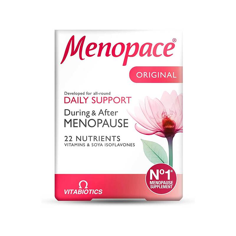 قرص منوپیس ارجینال ویتابیوتیکس Menopace vitabiotics