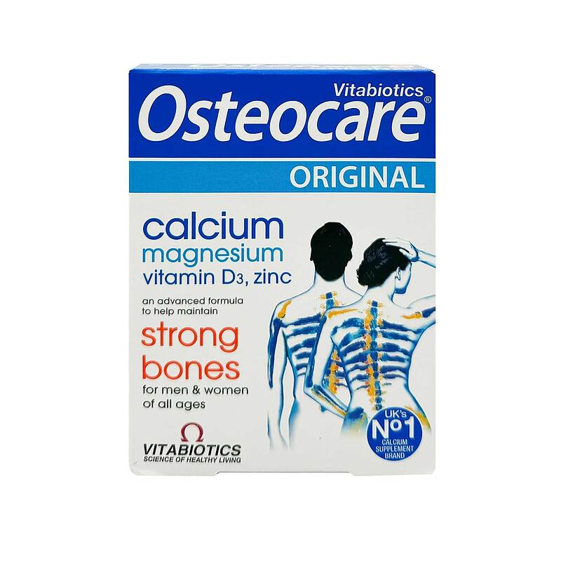 قرص اوستوکر اورجینال ویتابیوتیکس کلسیم منیزیم زینک ویتامین دی Vitabiotics Osteocare Original Vitamin