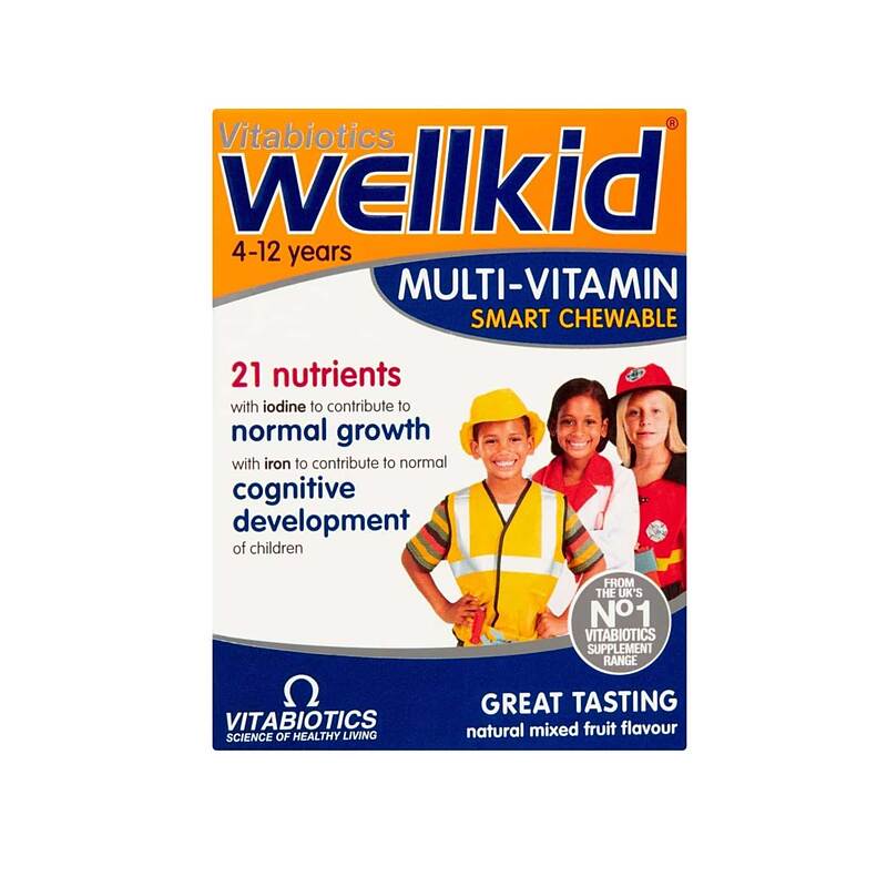  مولتی ویتامین کودکان ول کید ویتابیوتیکس Wellkid Vitabiotics Smart Chewables