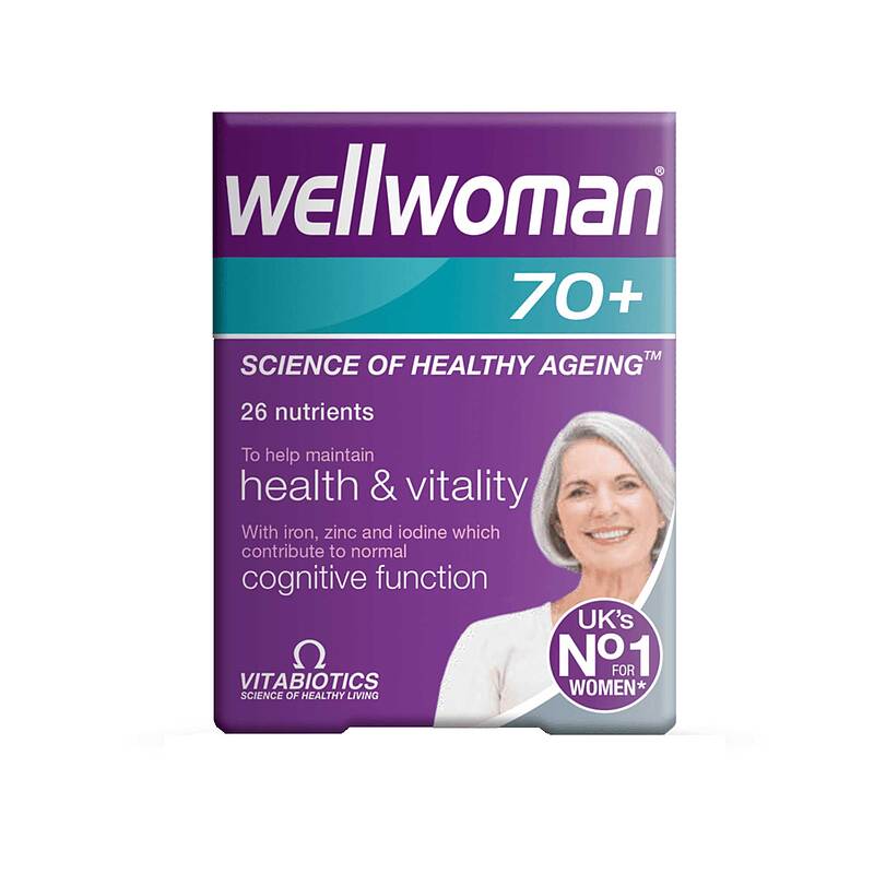 ول ومن ویتابیوتیکس مولتی ویتامین بانوان بالای 70 سال  Wellwoman 