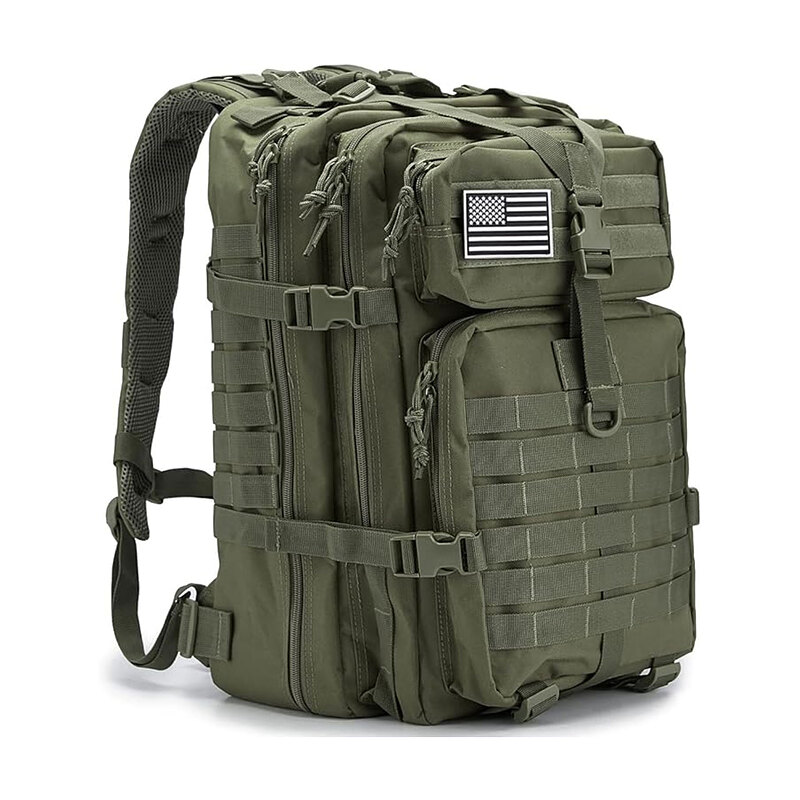 کوله پشتی تاکتیکال کیو تی کیو وی QT&QY 45L Military Tactical Backpacks For Men Army Camping Hiking Trekking Daypack Bug Out Bag Lage MOLLE 3 Day Assault Pack