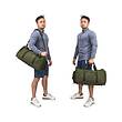 دافل بگ تاکتیکال QT&QY 40L Military Tactical Duffel Bag For Men Sport Gym Bag Fitness Tote Travel Duffel Bags Training Workout Bag With Shoe Compartment Basketball Football Weekender Bag