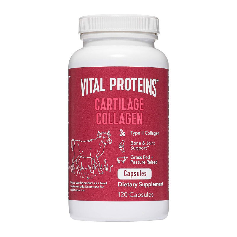 کلاژن ویتال پروتئین و کندرویتین سولفات Vital Proteins Cartilage Collagen Pills, Type II Collagen & Chondroitin Sulfate Supplement