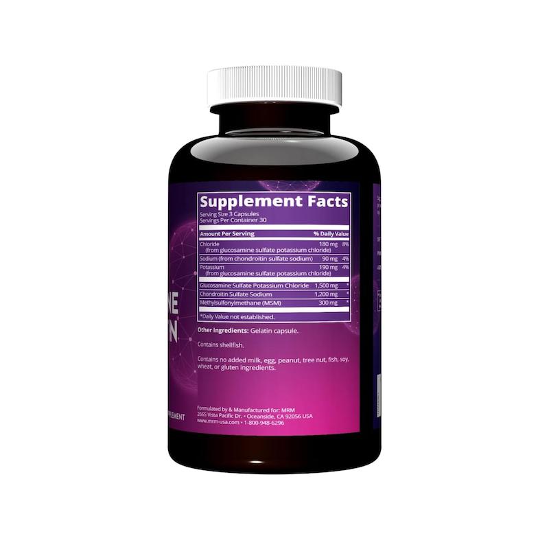 مکمل گلوکزآمین کندرویتین ام اس ام  ام ار ام نوتریشن MRM Glucosamine Chondroitin MSM 