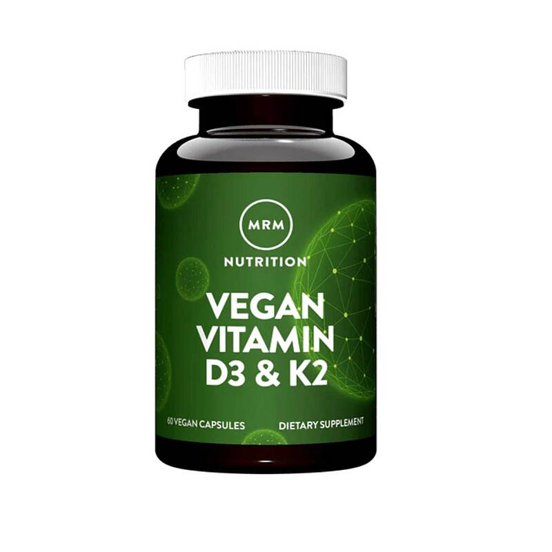 ویتامین دی 3 و کا 2 وگان ام ار ام نوتریشن MRM NUTRITION  Vegan Vitamin D3 & K2