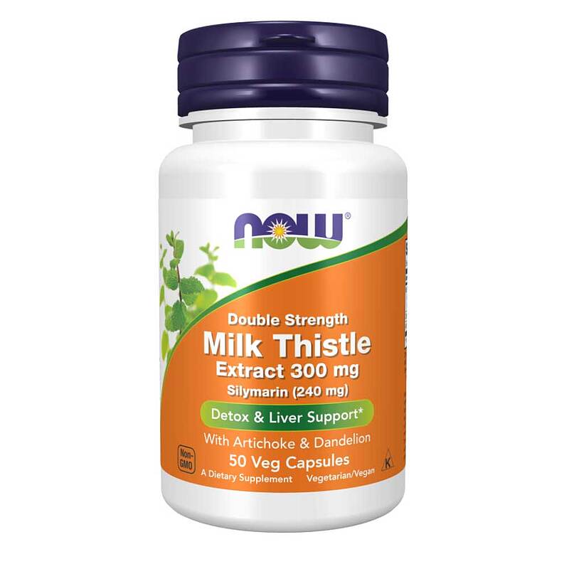 خار مریم ناو  Now Milk Thistle Extract, Double Strength