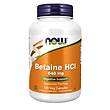 بتائین اچ سی ال ناو  NOW Betaine HCl