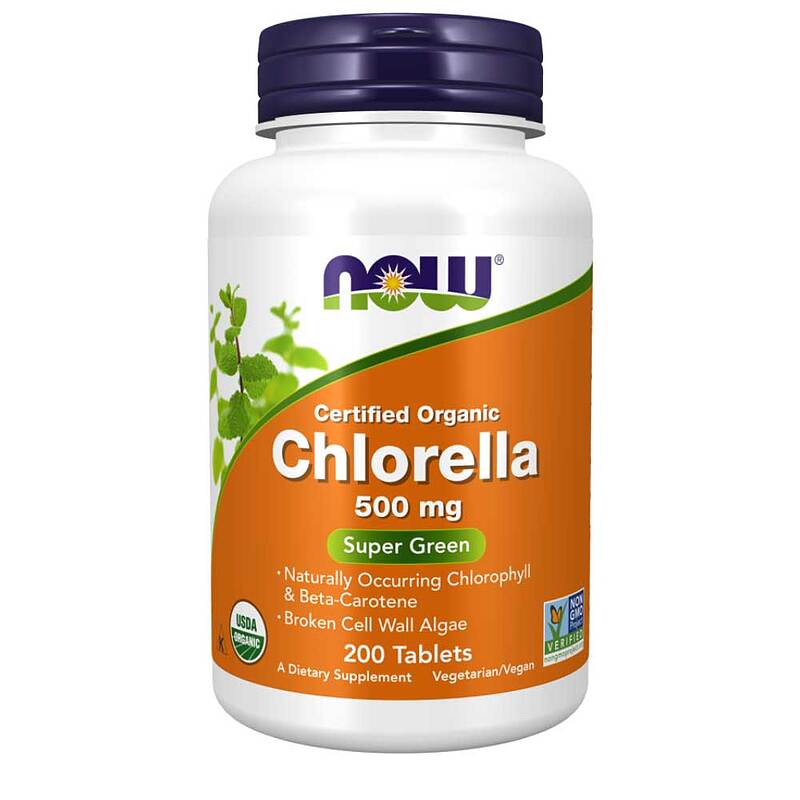 کلرلا ارگانیک ناو  NOW Foods Organic Chlorella