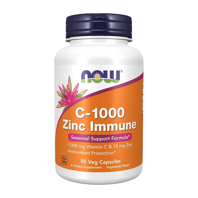 ویتامین سی 1000 زینک ناو Now C-1000 Zinc Immune 