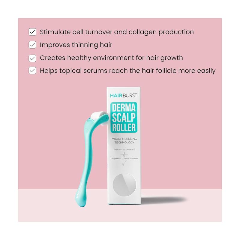درمارولر پوست سر هیر برست HAIR BURST Derma Scalp Roller