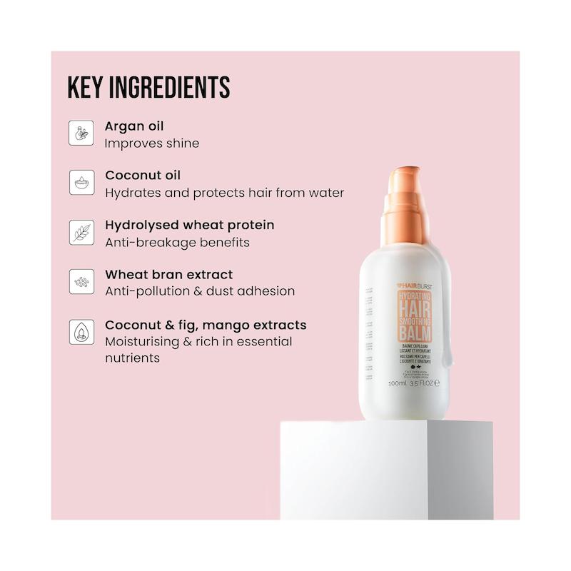 بالم مو آبرسان و صاف کننده هیر برست HAIR BURST Hydrating Hair Smoothing Balm