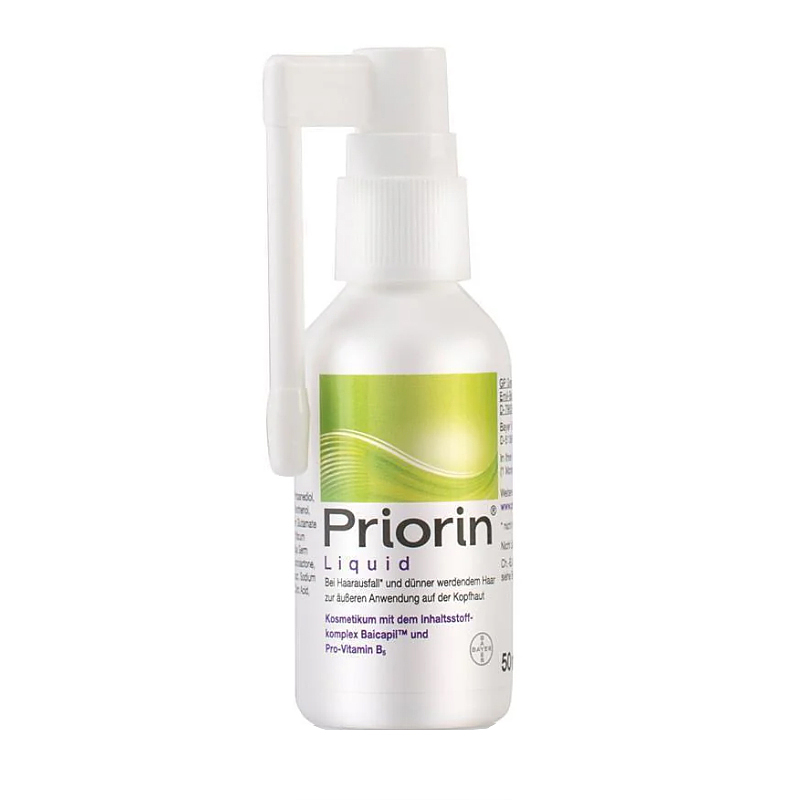 اسپری ضد ریزش و تقویت کننده مو لیکوئید پریورین بایر Priorin L Liquid Formula For Boosting The Vitality And Hair