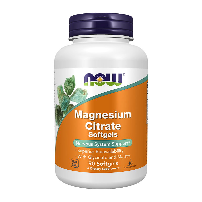 منیزیم سیترات ناو NOW Magnesium Citrate