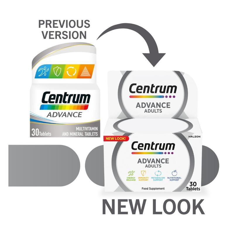 مولتی ویتامین ادونس سنتروم Centrum Advance Multivitamins & Minerals