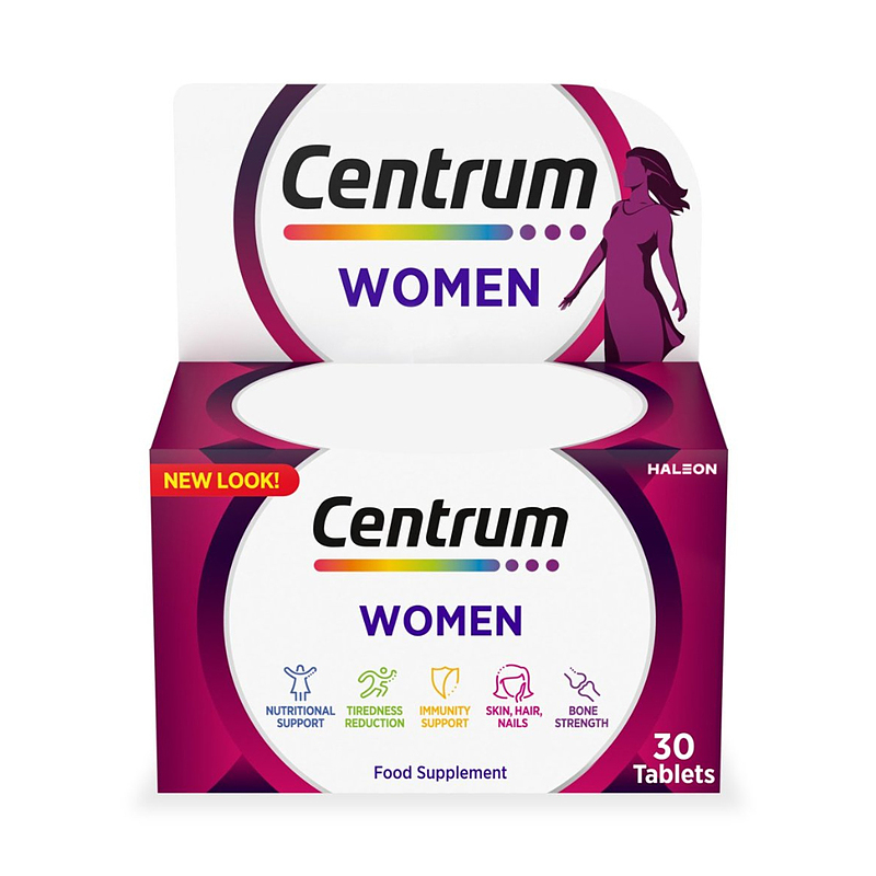 مولتی ویتامین سنتروم بانوان Centrum Women Multivitamins and Minerals