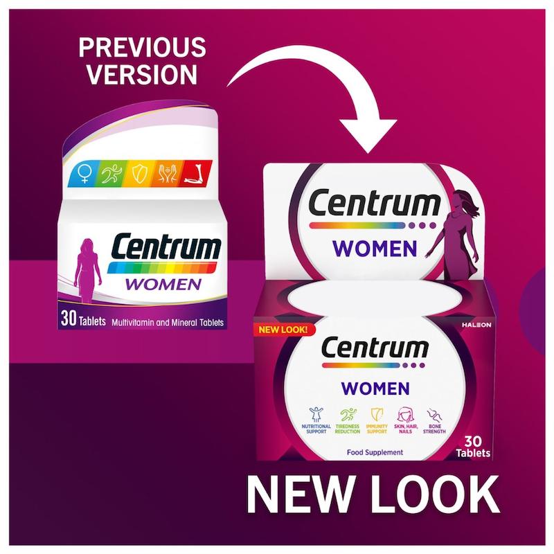 مولتی ویتامین سنتروم بانوان Centrum Women Multivitamins and Minerals
