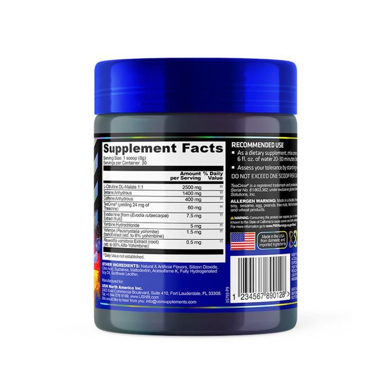 پمپ مکس انرژی یو اس ان USN 3XT Max Energy Pre-Workout