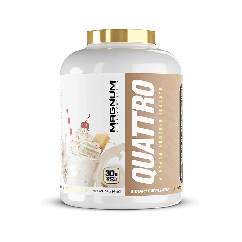 پروتئین وی ایزوله کواترو مگنوم QUATTRO Magnum Nutraceuticals