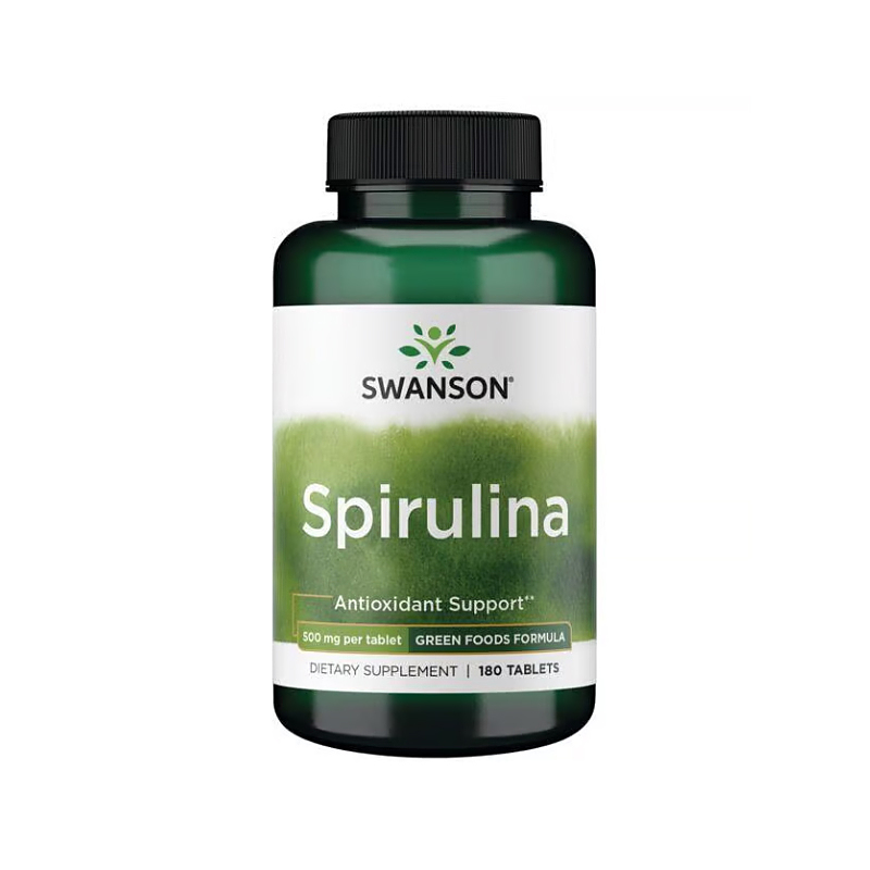 جلبک اسپرولینا سوانسون  Swanson GreenFoods Spirulina