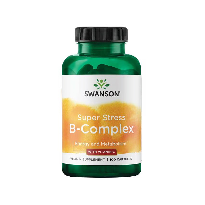 سوپر ب کمپلکس سوانسون Swanson Premium Super Stress B-Complex