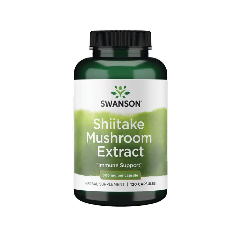 عصاره شیتاکه ماشروم سوانسون Swanson Shiitake Mushroom Extract