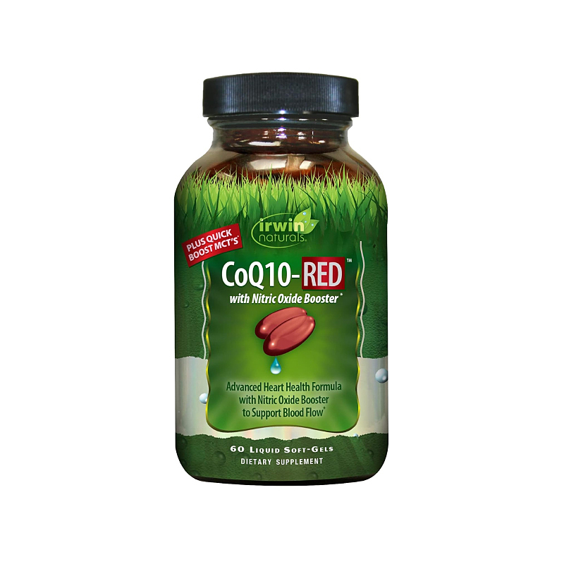 کوکیوتن قرمز اروین نچرالز Irwin Naturals CoQ10-RED with Nitric Oxide Booster