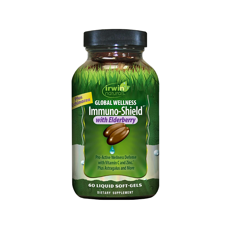 تقویت کننده سیستم ایمنی اروین نچرالز Irwin Naturals Immuno Shield with Elderberry