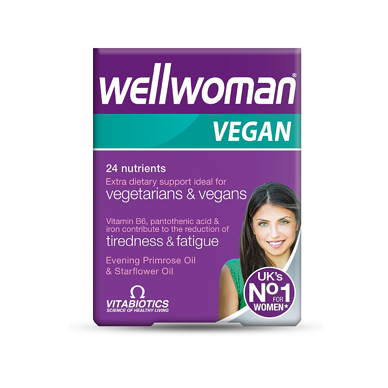 ول ومن ویتابیوتیکس مولتی ویتامین گیاهی بانوان Wellwoman Vitabiotics Vegan