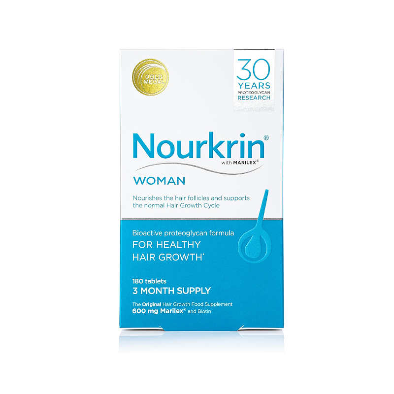 نورکرین ضد ریزش و تقویت مو مخصوص بانوان Nourkrin Woman for Healthy Hair Growth