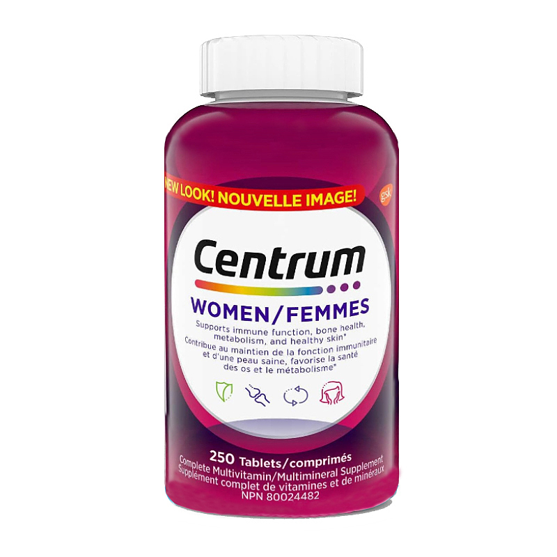 مولتی ویتامین مخصوص بانوان سنتروم ومن فمس Centrum Complete Multivitamin Women FEMMES