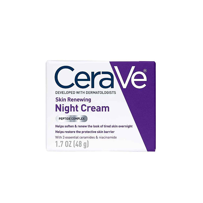 کرم شب بازسازی کننده پوست سراوی CeraVe Skin Renewing Night Cream