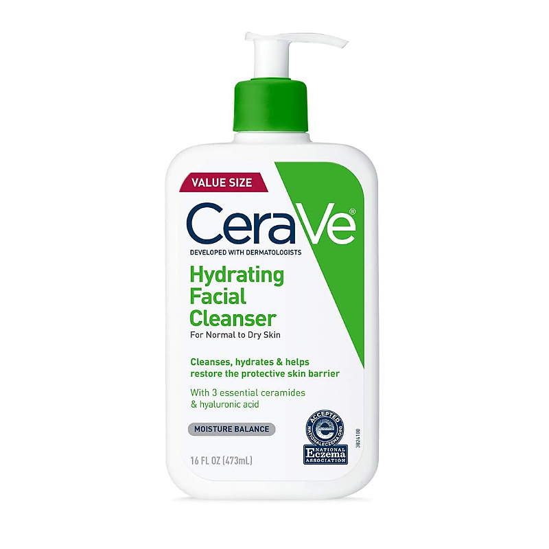 شوینده و آبرسان پوست نرمال تا خشک سراوی  CeraVe Hydrating Facial Cleanser for Normal to Dry Skin