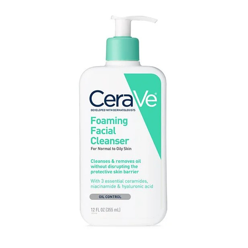 فوم شوینده سراوی پوست نرمال تا چرب CeraVe CeraVe Foaming Facial Cleanser