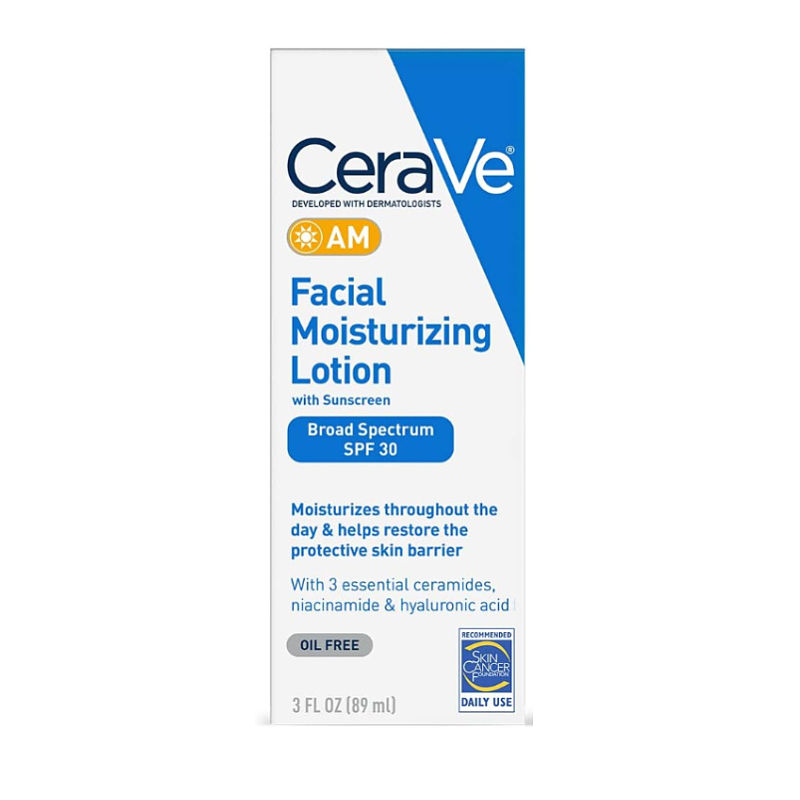 لوسیون روز مرطوب کننده حاوی ضد آفتاب  SPF30 سراوی CeraVe Facial Moisturizing Lotion AM