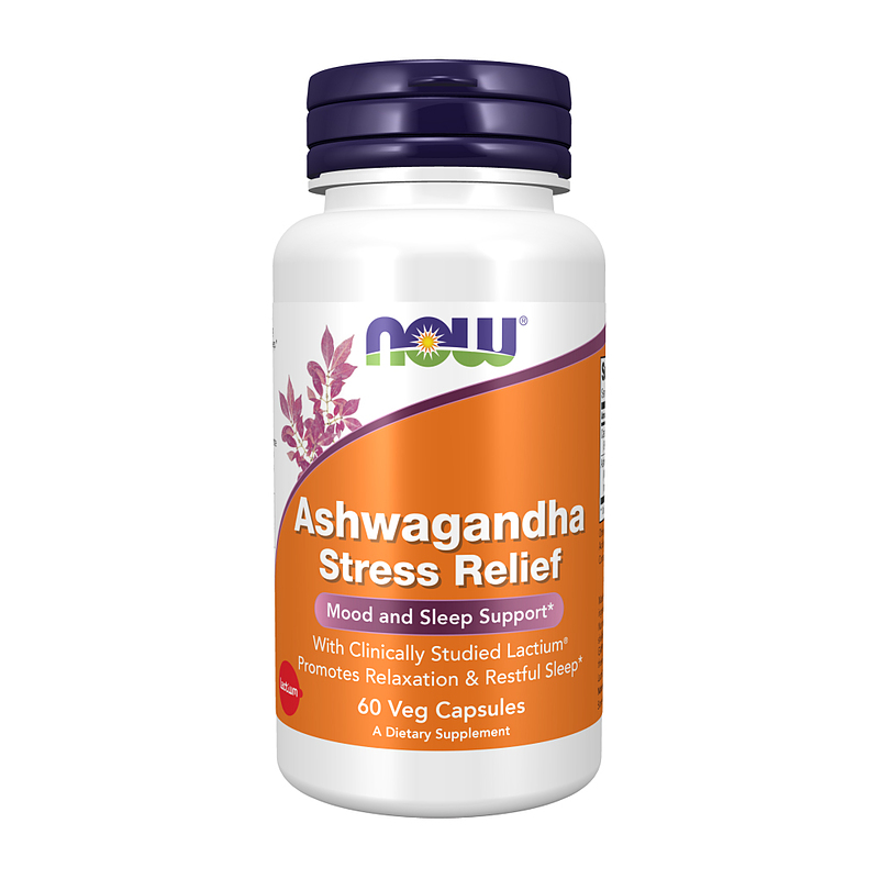 اشواگاندا استرس ریلیف ناو Ashwagandha Stress Relief Veg 