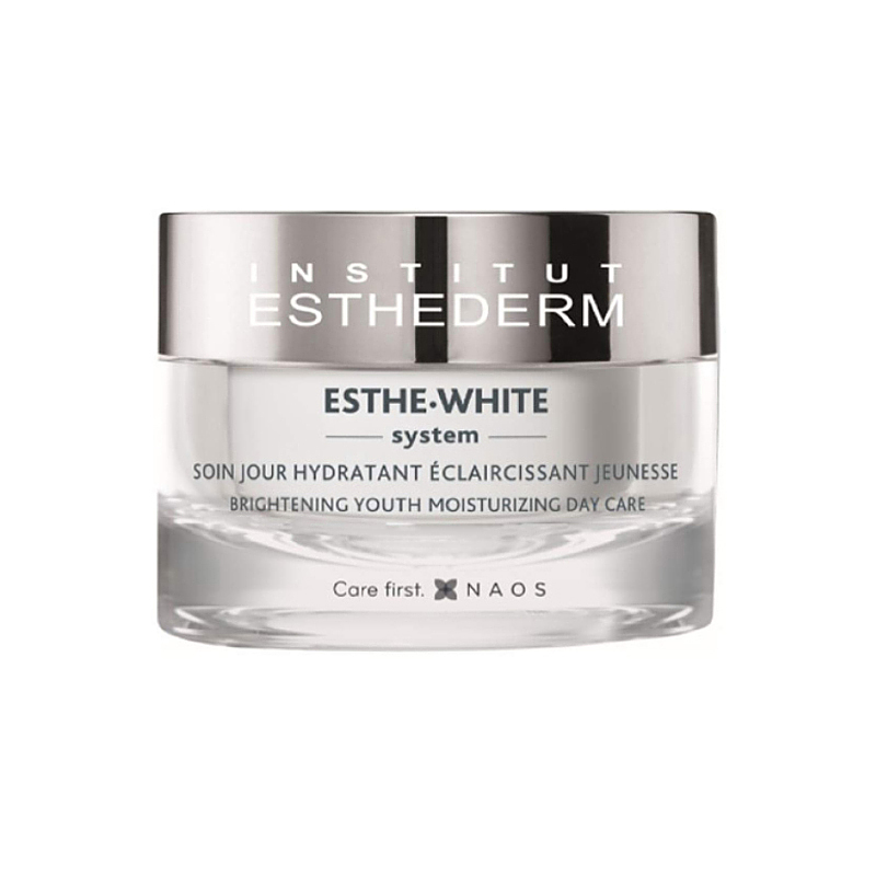 کرم روز مرطوب کننده و روشن کننده استادرم ESTHEDERM ESTHE WHITE Brightening Youth Moisturizing Day Care