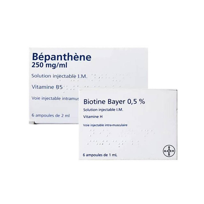 آمپول بیوتین بپانتن بایر Biotine Bepanthene Bayer