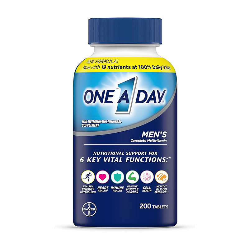 مولتی ویتامین مردانه وان ا دی Bayer One A Day Men's Multivitamin Minerals