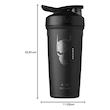 شیکر فلزی بلندر باتل بتمن لیمیتد ادیشن Blender Bottle Justice League Strada Shaker Cup Insulated Stainless Steel Water with Wire Whisk 24-Ounce Batman