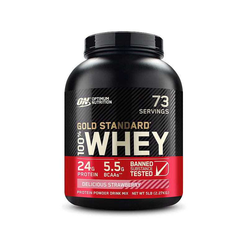 پروتئین وی گلد استاندارد اپتیموم نوتریشن Optimum Nutrition (ON) Gold Standard 100% Whey Protein Powder